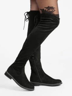 Solada Stivali Al Ginocchio Con Borchie