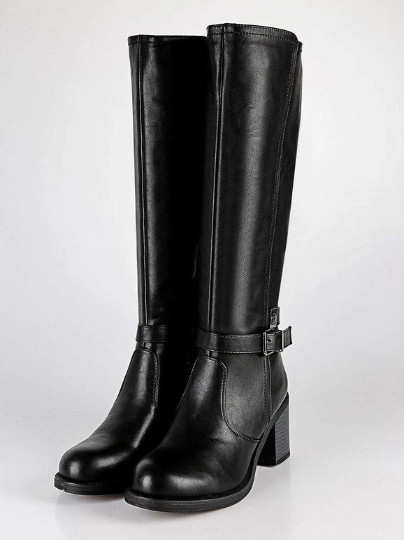 Queen Helena Stivali Al Ginocchio Con Tacco 3 Queen Helena Stivali Al Ginocchio Con Tacco - immagine 3