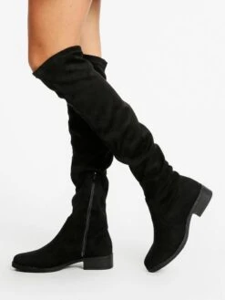 Vera Blum Stivali Al Ginocchio Scamosciati