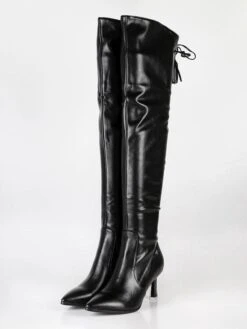 Braccialini Stivali Alti A Punta Con Tacco Trasparente 12 Braccialini Stivali Alti A Punta Con Tacco Trasparente -Laura Biagiotti Italia stivali alti a punta con tacco trasparente 308711