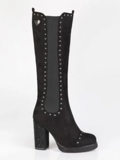 Braccialini Stivali Alti Con Borchie E Tacco Largo 10 Braccialini Stivali Alti Con Borchie E Tacco Largo -Laura Biagiotti Italia stivali alti con borchie e tacco largo 300753