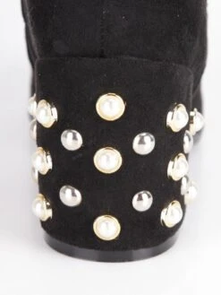 Catisa Stivali Alti Con Perle - Nero -Laura Biagiotti Italia stivali alti con perle nero 130373 big