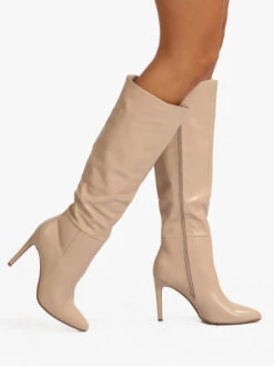 Vestante Stivali Alti Da Donna Con Tacco