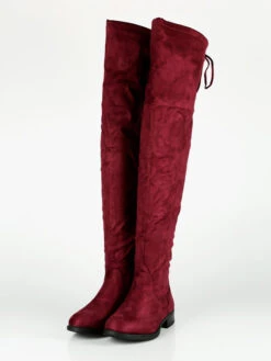 Stivali Alti Donna Scamosciati - Bordeaux -Laura Biagiotti Italia stivali alti donna scamosciati 491890