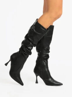 Stivali Alti Donna - Nero