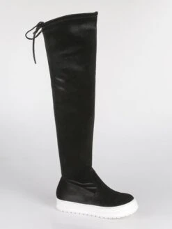 Janessa Stivali Alti In Velluto -Laura Biagiotti Italia stivali alti in velluto 52312 big