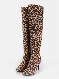 Solada Stivali Alti Leopardati -Laura Biagiotti Italia stivali alti leopardati 56306 big