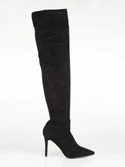 Vera Blum Stivali Alti Scamosciati Con Tacco A Spillo -Laura Biagiotti Italia stivali alti scamosciati con tacco a spillo 397813