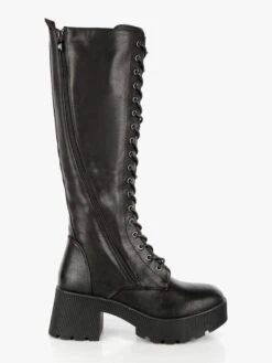 Gavi Stivali Alti Stringati Con Plateau -Laura Biagiotti Italia stivali alti stringati con plateau 570857