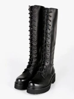 Dame Rose Stivali Alti Stringati Con Plateu 8 Dame Rose Stivali Alti Stringati Con Plateu -Laura Biagiotti Italia stivali alti stringati con plateu 405271