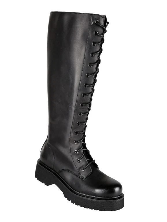 Dame Rose Stivali Alti Stringati Con Plateu 6 Dame Rose Stivali Alti Stringati Con Plateu - immagine 6