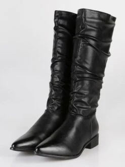 Stivali Arricciati A Punta - Nero -Laura Biagiotti Italia stivali arricciati a punta 291982