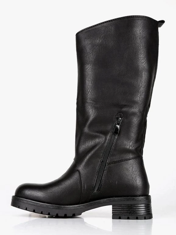 Dame Rose Stivali Biker Con Fibbie 4 Dame Rose Stivali Biker Con Fibbie - immagine 4