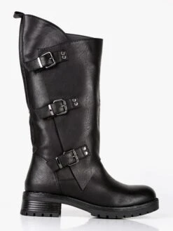 Dame Rose Stivali Biker Con Fibbie 7 Dame Rose Stivali Biker Con Fibbie -Laura Biagiotti Italia stivali biker con fibbie 405317