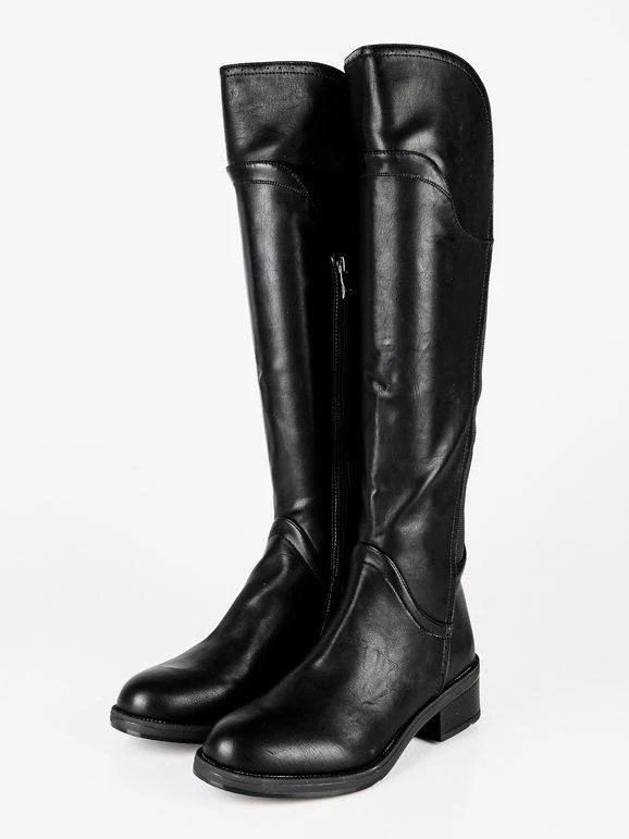 Queen Helena Stivali Con Tacco Basso 2 Queen Helena Stivali Con Tacco Basso - immagine 2