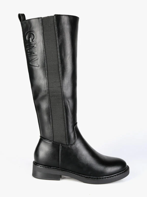 Stivali Da Donna Con Cerniera - Nero 4 Stivali Da Donna Con Cerniera - Nero - immagine 4