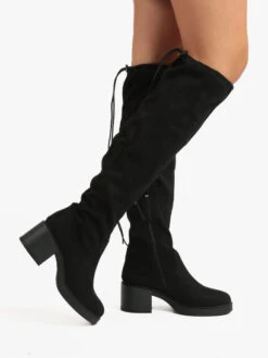 Energy Stivali Da Donna Scamosciati Con Tacco