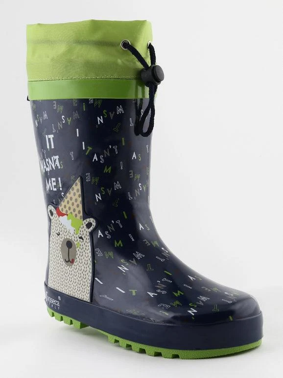 Stivali Da Pioggia In Gomma - Verde/ Blu 8 Stivali Da Pioggia In Gomma - Verde/ Blu - immagine 8
