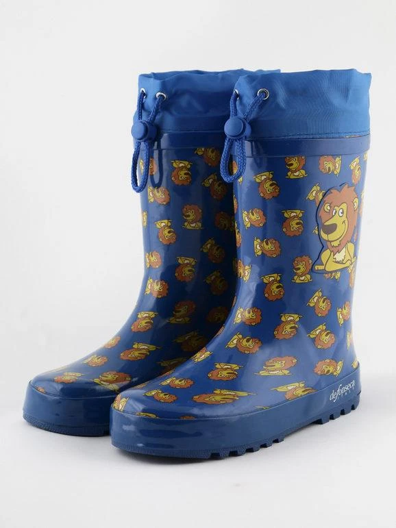 Stivali Da Pioggia In Gomma - Blu 2 Stivali Da Pioggia In Gomma - Blu - immagine 2