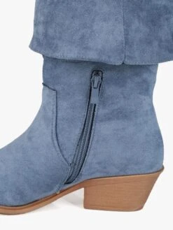 Stivali Donna A Punta Con Risvolto - Blu -Laura Biagiotti Italia stivali donna a punta con risvolto 599212