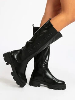 Solo Soprani Stivali Donna Con Plateau