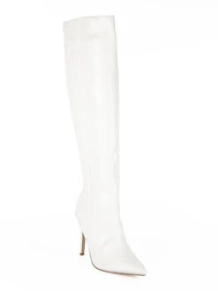 Stivali Donna Con Tacco A Spillo - Bianco -Laura Biagiotti Italia stivali donna con tacco a spillo 566885