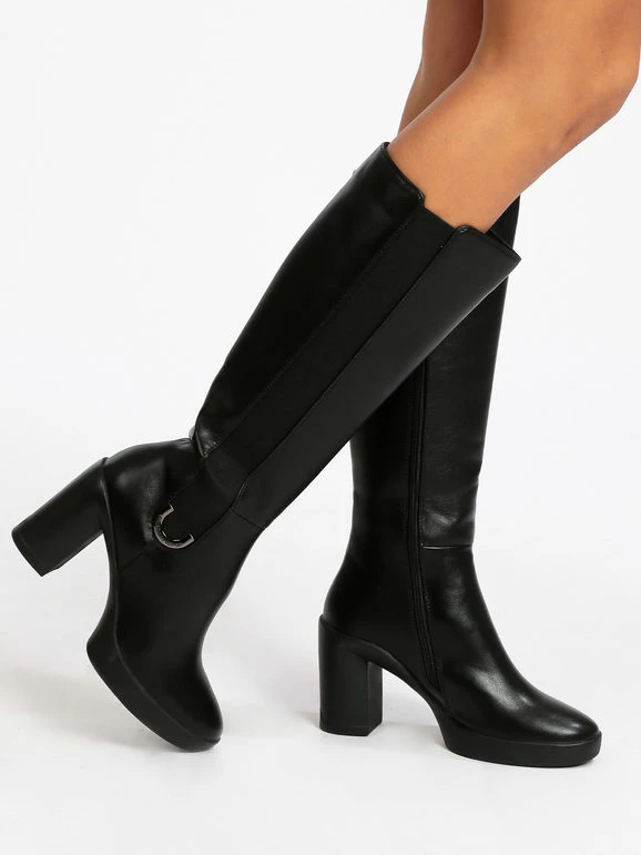 Gian Marco Venturi Stivali Donna Con Tacco E Plateau 1 Gian Marco Venturi Stivali Donna Con Tacco E Plateau