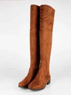 Stivali Donna Gambale Alto Scamosciati - Marrone -Laura Biagiotti Italia stivali donna gambale alto scamosciati 489147