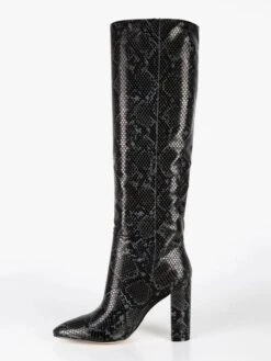 Stivali Donna Pitonati Con Tacco - Nero -Laura Biagiotti Italia stivali donna pitonati con tacco 383201