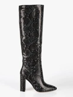 Stivali Donna Pitonati Con Tacco - Nero -Laura Biagiotti Italia stivali donna pitonati con tacco 383605