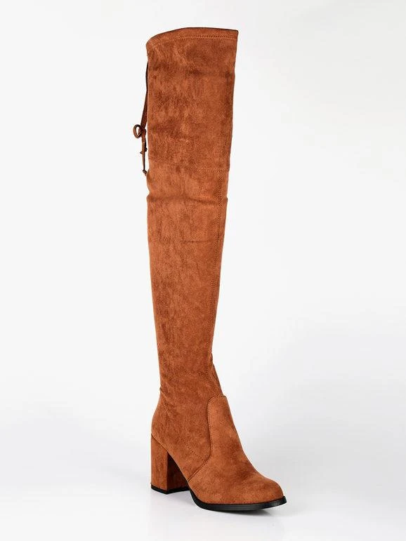 Diamantique Stivali Donna Scamosciati Al Ginocchio 2 Diamantique Stivali Donna Scamosciati Al Ginocchio - immagine 2