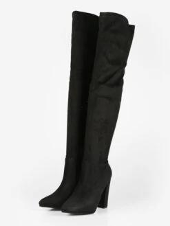 Ludovica Stivali Donna Scamosciati Con Tacco -Laura Biagiotti Italia stivali donna scamosciati con tacco 473398