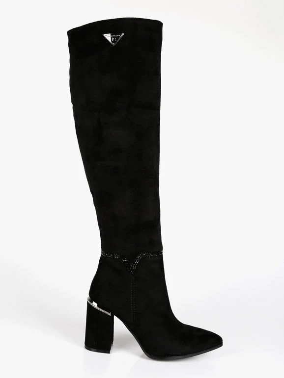 Laura Biagiotti Stivali Donna Scamosciati Con Tacco 5 Laura Biagiotti Stivali Donna Scamosciati Con Tacco - immagine 5