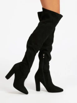 Ludovica Stivali Donna Scamosciati Con Tacco