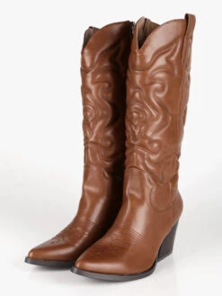 Stivali Donna Texani - Marrone -Laura Biagiotti Italia stivali donna texani 502073