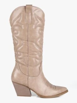 Stivali Donna Texani - Khaki 7 Stivali Donna Texani - Khaki -Laura Biagiotti Italia stivali donna texani 502085