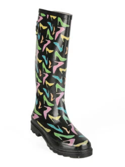Mec Shopping Stivali In Gomma Con Stampa -Laura Biagiotti Italia stivali in gomma con stampa 596321