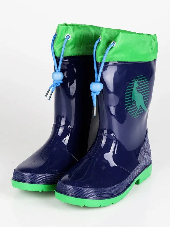 Stivali In Gomma Per Bambini - Blu 2 Stivali In Gomma Per Bambini - Blu - immagine 2