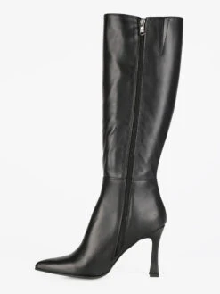 Stivali In Pelle A Punta Con Tacco - Nero -Laura Biagiotti Italia stivali in pelle a punta con tacco 562105
