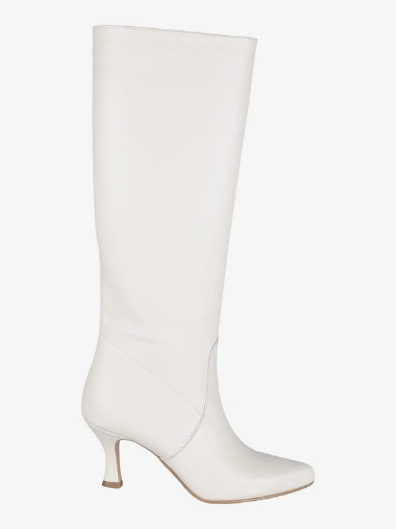 Solada Stivali In Pelle A Punta Con Tacco 3 Solada Stivali In Pelle A Punta Con Tacco - immagine 3