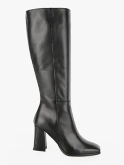 Stivali In Pelle A Punta Squadrata - Nero 9 Stivali In Pelle A Punta Squadrata - Nero -Laura Biagiotti Italia stivali in pelle a punta squadrata 571019