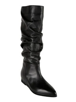 Made In Italy Stivali In Pelle Bassi A Punta Da Donna -Laura Biagiotti Italia stivali in pelle bassi a punta da donna 598933