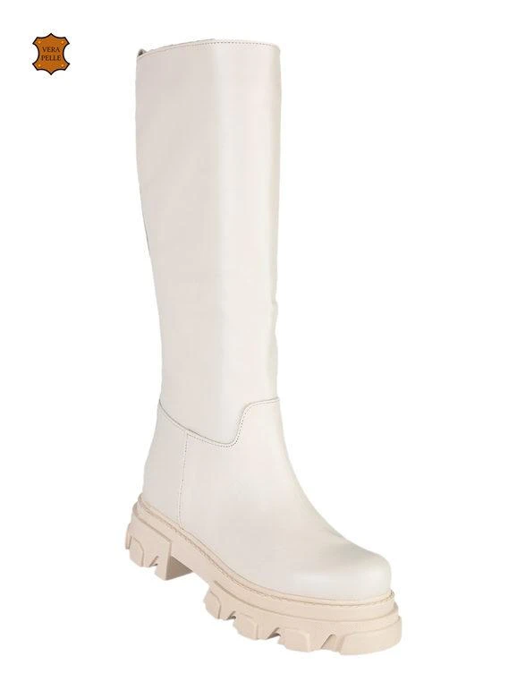 Made In Italy Stivali In Pelle Chelsea Da Donna 5 Made In Italy Stivali In Pelle Chelsea Da Donna - immagine 5