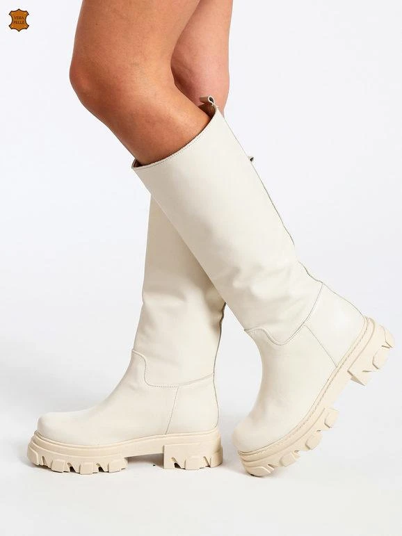 Made In Italy Stivali In Pelle Chelsea Da Donna 1 Made In Italy Stivali In Pelle Chelsea Da Donna