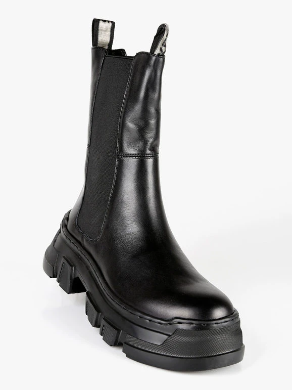 Keys Stivali In Pelle Chelsea Donna 2 Keys Stivali In Pelle Chelsea Donna - immagine 2