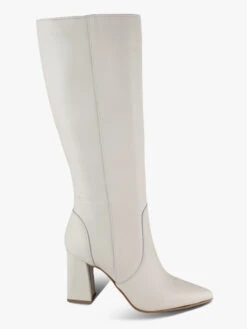 Stivali In Pelle Con Tacco - Bianco 6 Stivali In Pelle Con Tacco - Bianco -Laura Biagiotti Italia stivali in pelle con tacco 512900