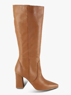 Stivali In Pelle Con Tacco - Cuoio 6 Stivali In Pelle Con Tacco - Cuoio -Laura Biagiotti Italia stivali in pelle con tacco 512921