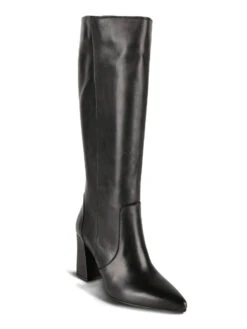 Stivali In Pelle Con Tacco - Nero -Laura Biagiotti Italia stivali in pelle con tacco 519380