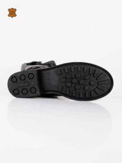 Queen Helena Stivali In Pelle Da Donna Con Fibbie -Laura Biagiotti Italia stivali in pelle da donna con fibbie 383872