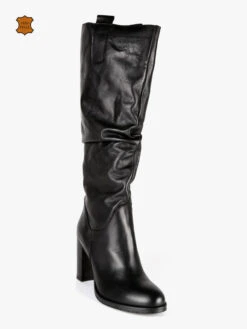 Prima pagina -Laura Biagiotti Italia stivali in pelle da donna con tacco 469300